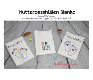 ITH Mutterpasshüllen - Blanko in zwei Varianten